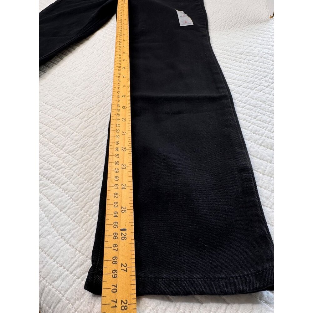 NWOT Old Navy High Rise Wow Straight Leg Black Casual Womens Jeans SZ 8 - Picture 6 of 7